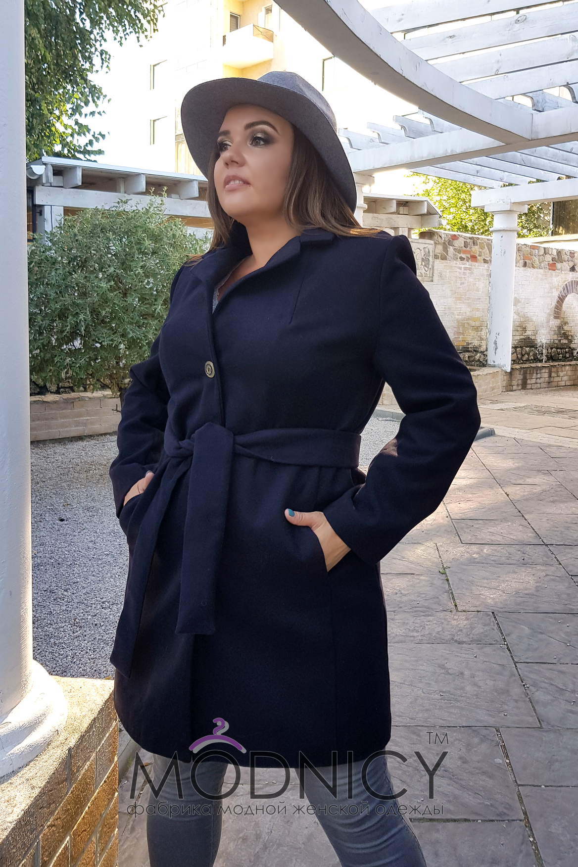  Женское кашемировое пальто 05035,2, фото