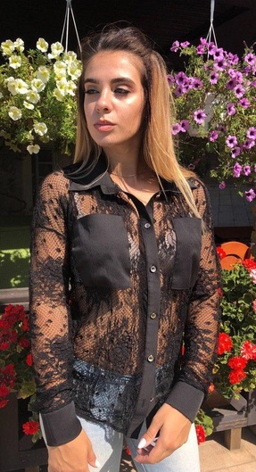 Женская гипюровая блуза 237,2, фото 2