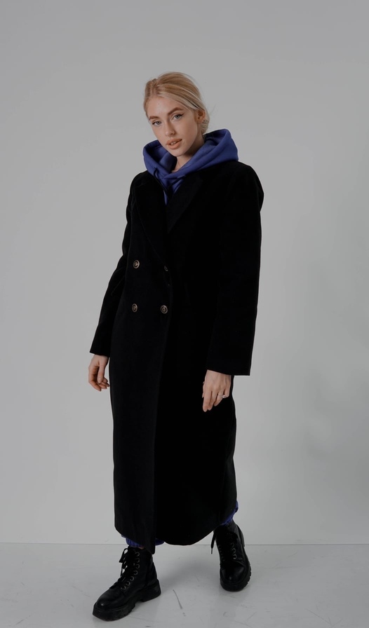 Пальто жіноче двостороннє 05153,18, фото