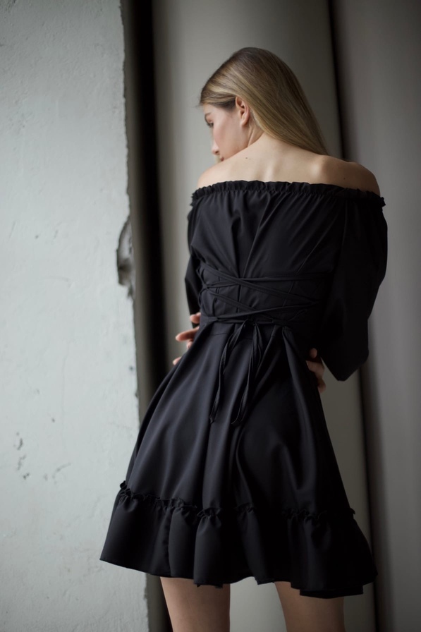 Платье мини Воланчик 5537,2, фото 4