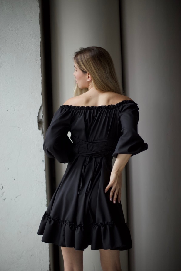 Платье мини Воланчик 5537,2, фото 2