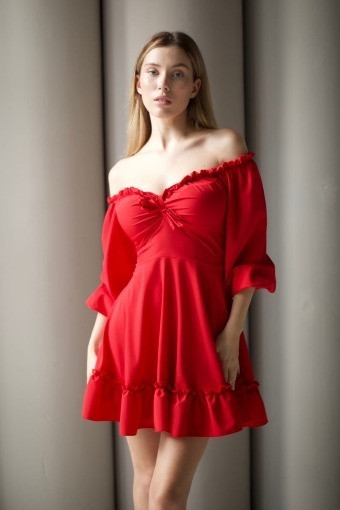 Платье мини Воланчик 5537,18, фото