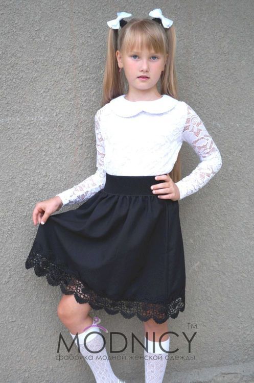Детская юбка для школы 3549, фото 1
